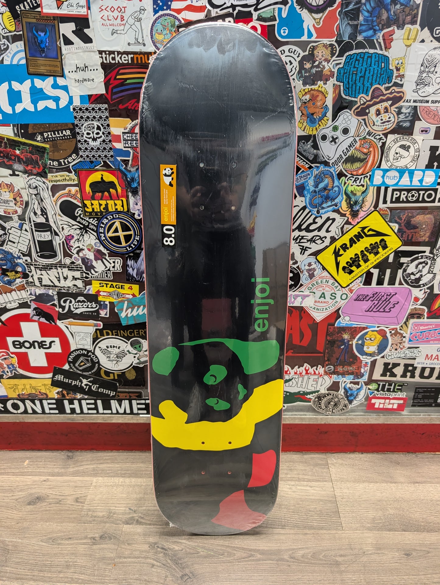 Enjoi - Rasta Panda R7 deck 8"