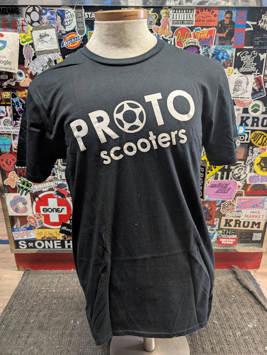 Proto - Classic logo (black w/ white)
