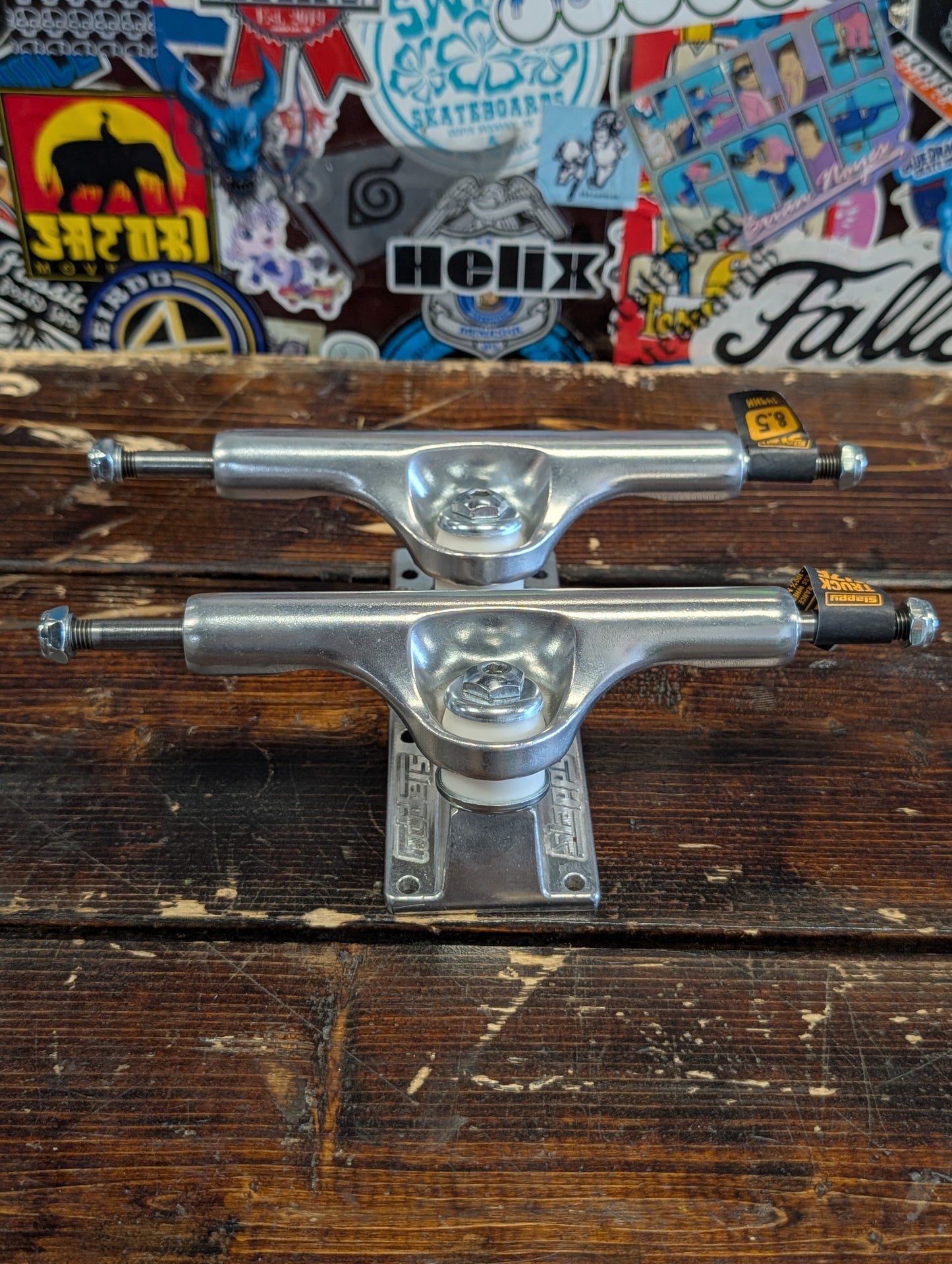 Slappy - Curb Killer trucks (raw) 8.5"