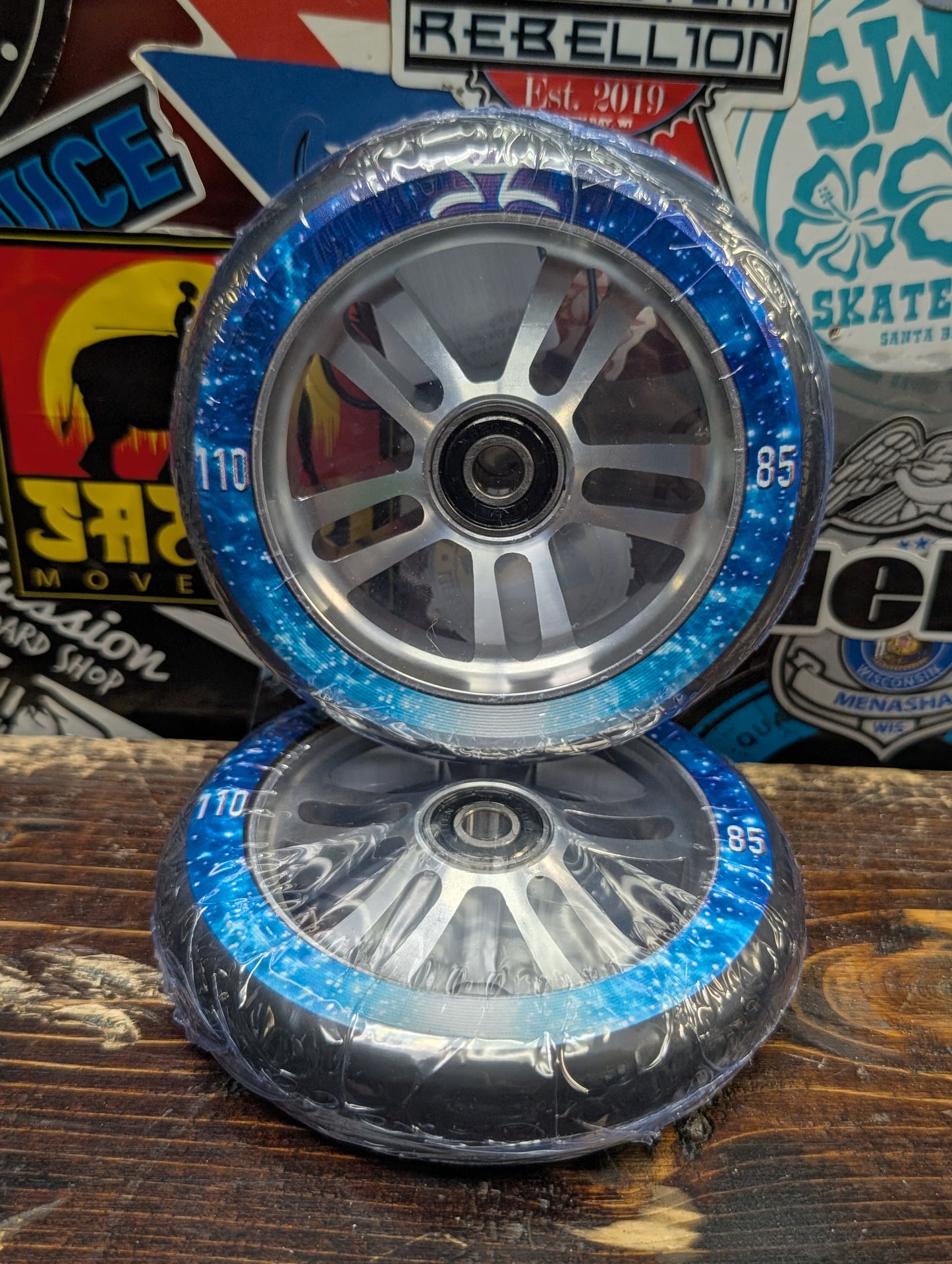 AO - Nebula wheels (black/silver)