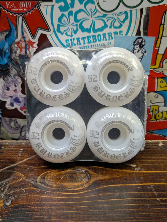 Spitfire - Burners wheels (silver/white)