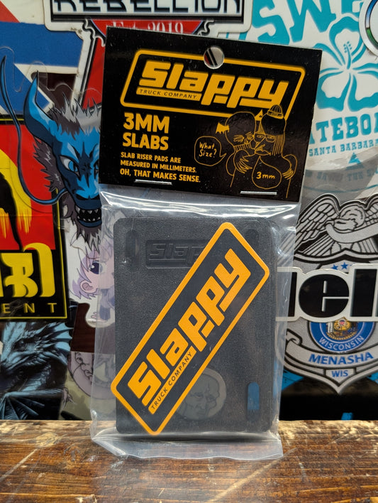 Slappy - Slabs 3mm (black)