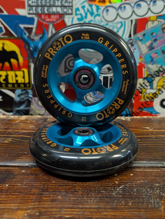 Proto - Gripper wheels (blue/black)