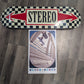 Stereo - Checkered Logo (red/off white)