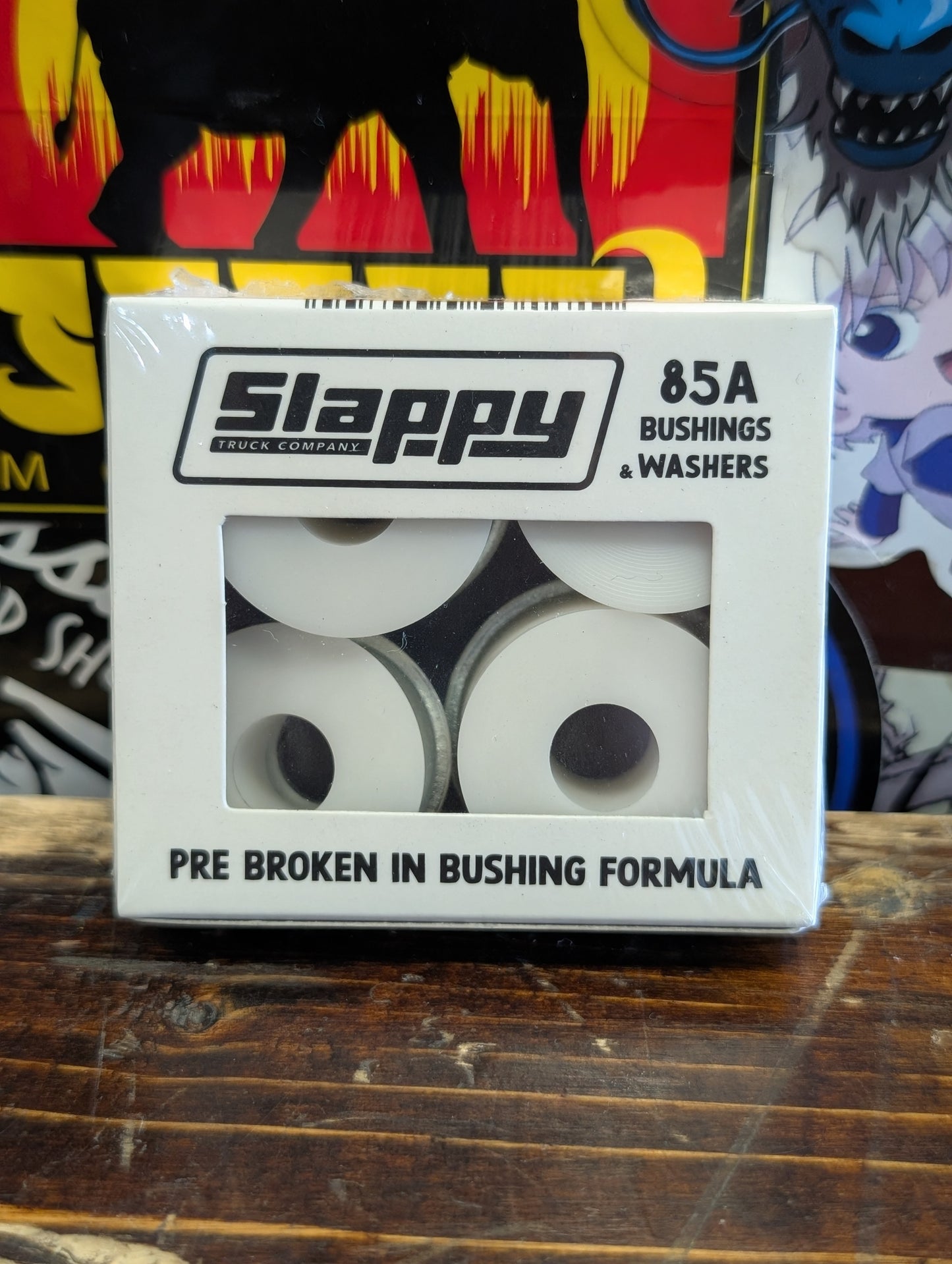 Slappy - Bushings 85a (white)