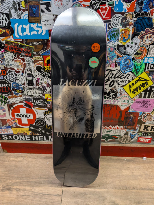 Jacuzzi Unlimited - Smash deck 8.5" (black/silver)