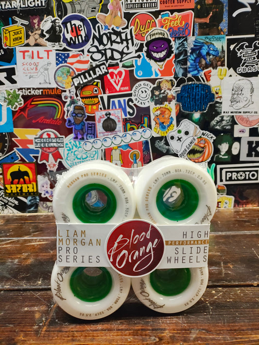 Blood Orange - Liam Morgan Slide wheels (white/green)