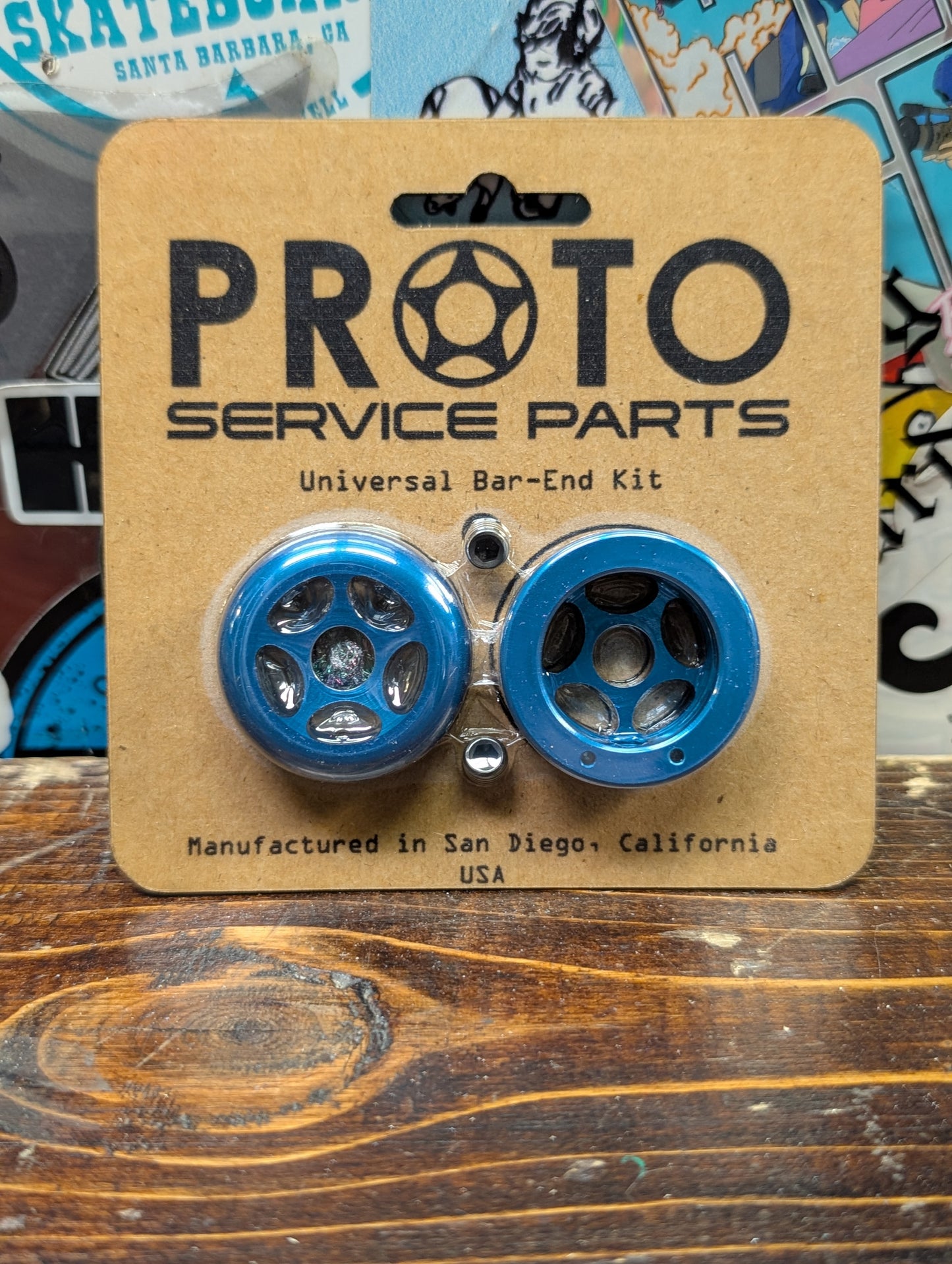 Proto - Orbit bar ends (blue)