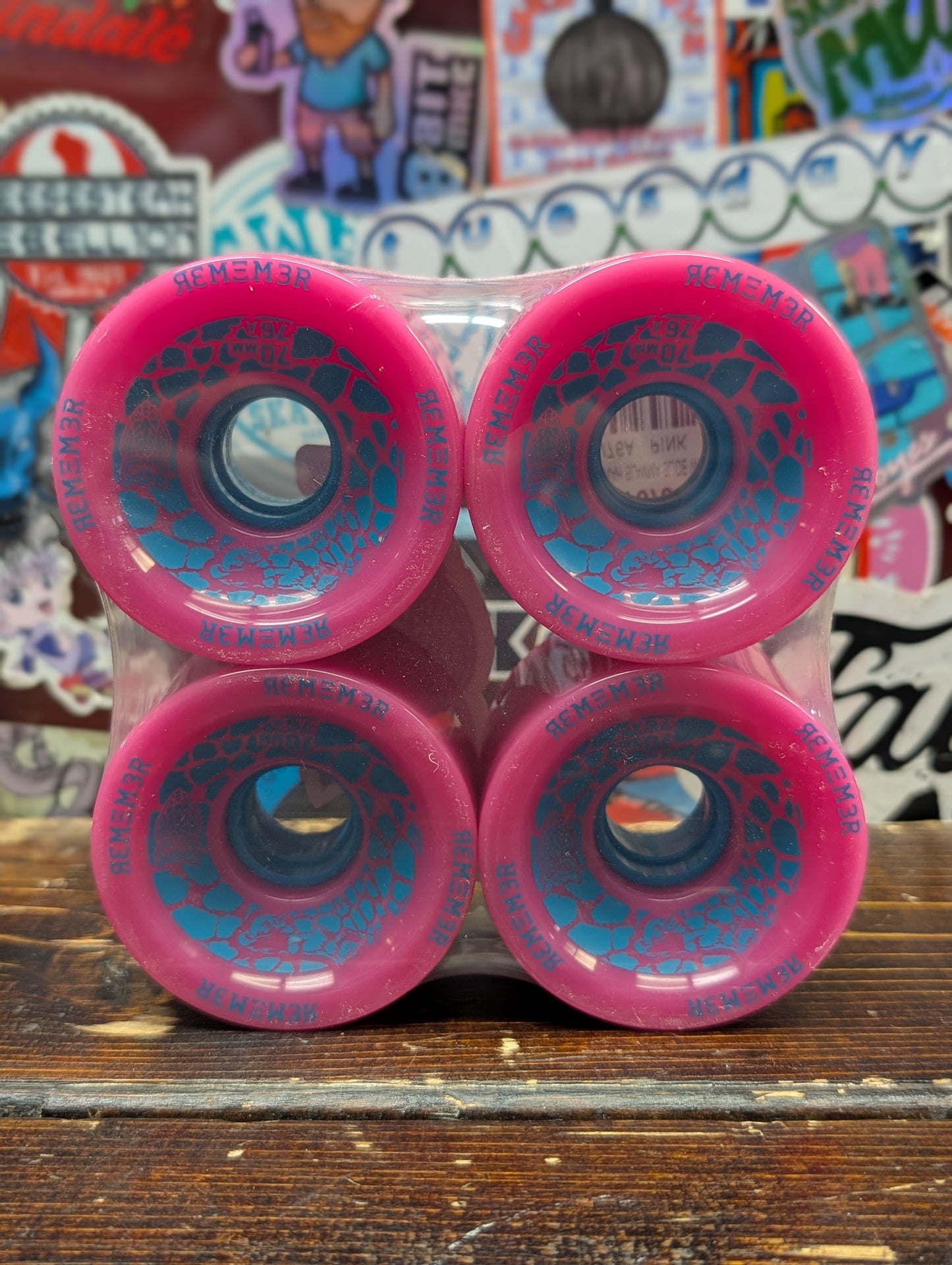 Remember - Savannah Slamma wheels (pink/blue)