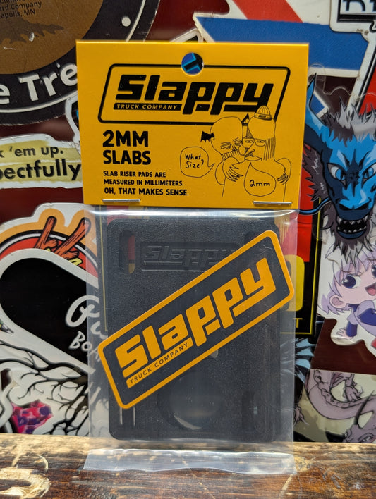 Slappy - Slabs 2mm (black)