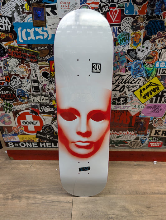 Opera - Face deck 8.5" (white/red)