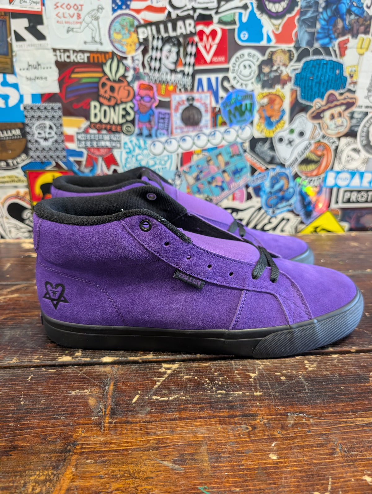 Fallen - Bam Corsair shoes (purple/black)