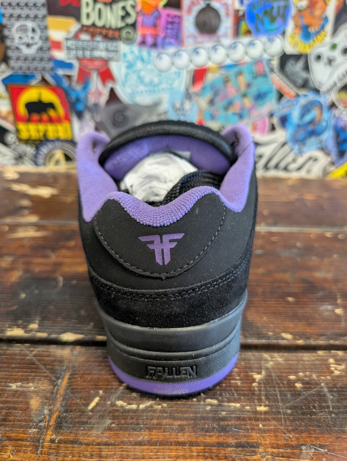 Fallen - Bam Heritage shoes (black/purple)