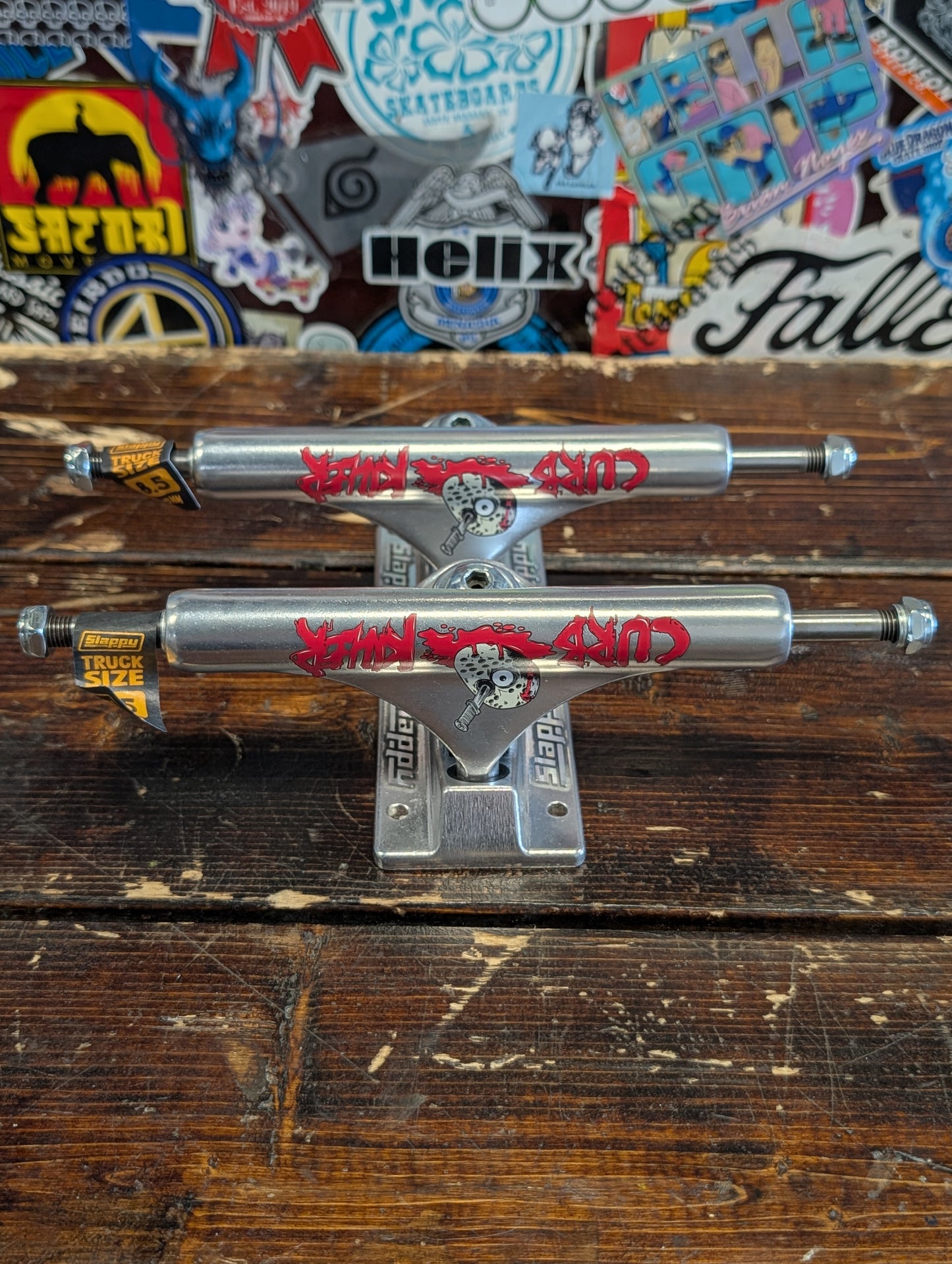 Slappy - Curb Killer trucks (raw) 8.5"