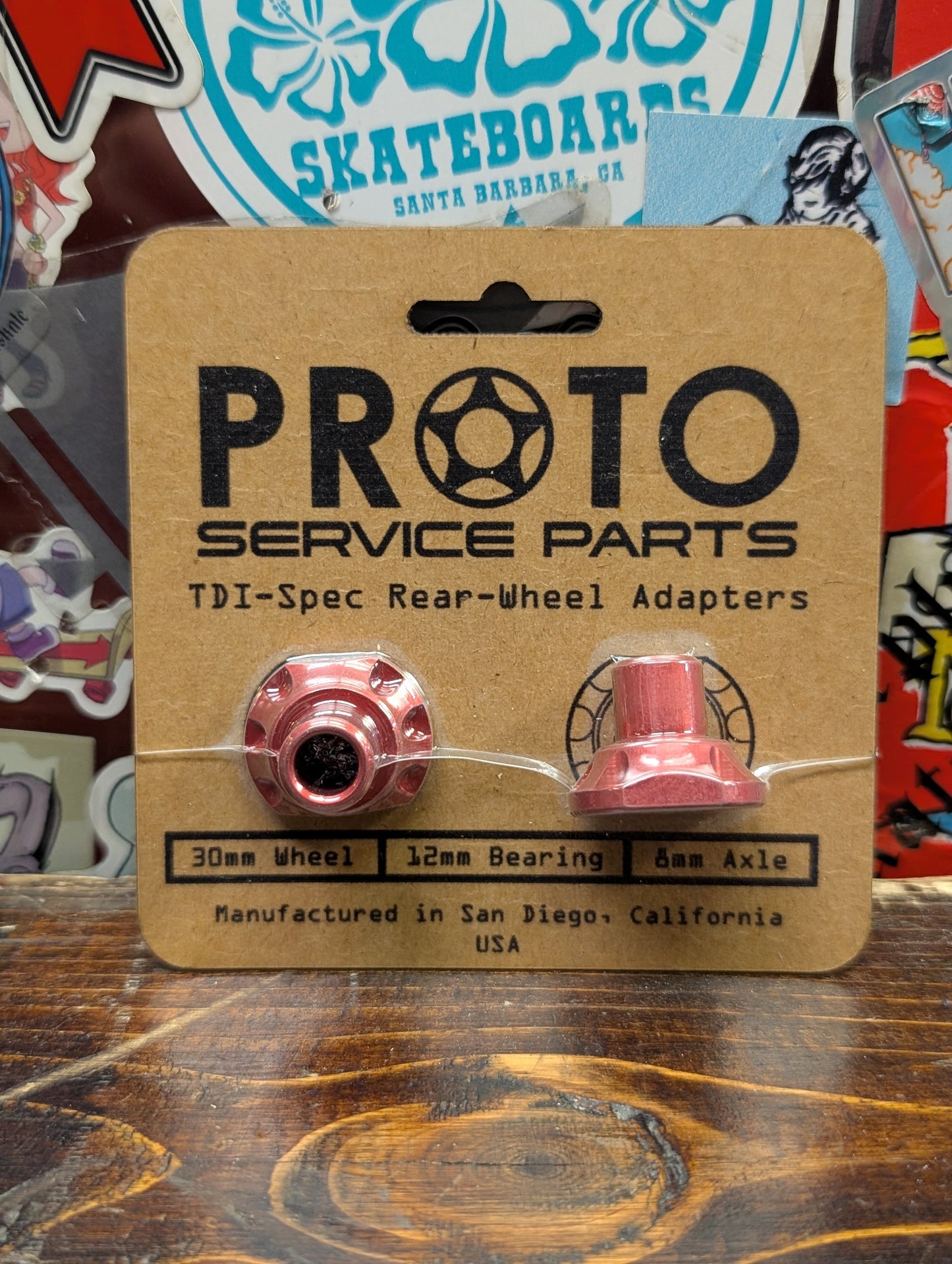 Proto - UFO rear adapter 12std/30mm (red)