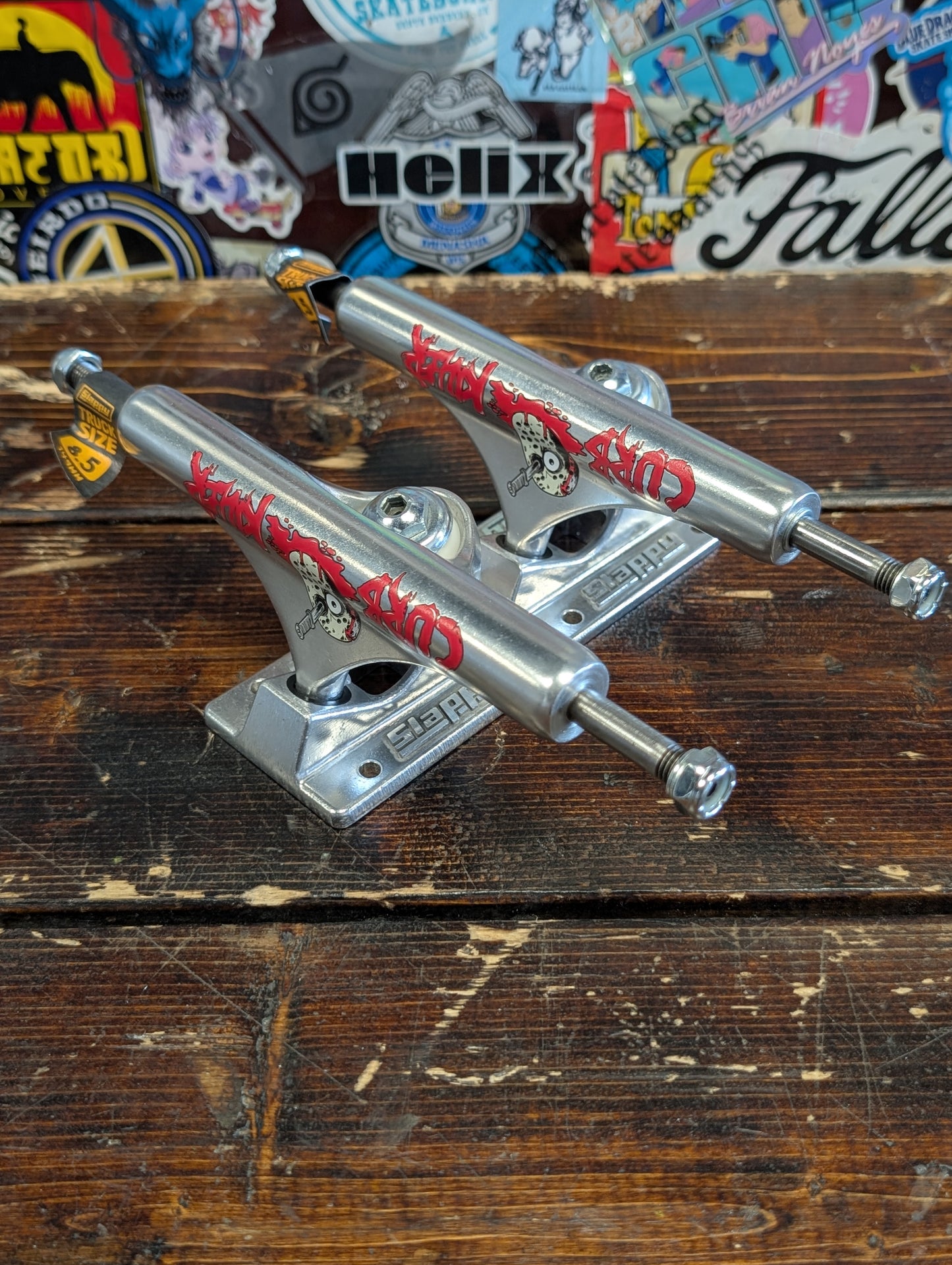 Slappy - Curb Killer trucks (raw) 8.5"