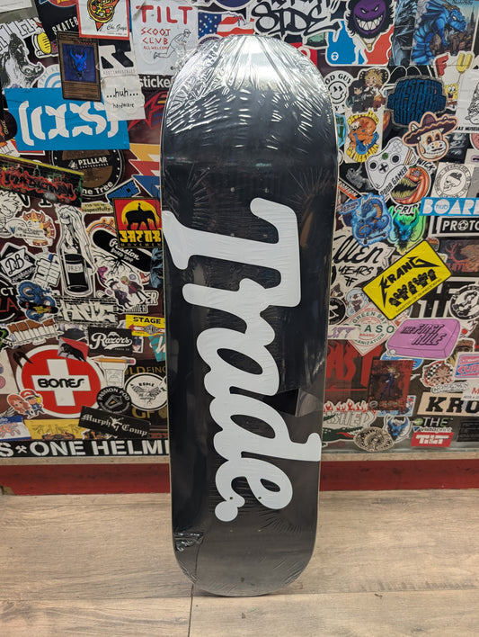 Trade - Logo (black) 8.5"