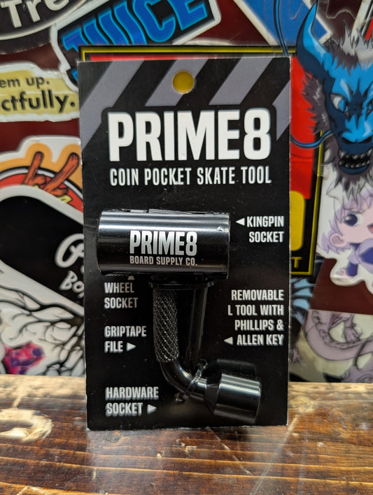 Prime8 - Coin Pocket tool (black)