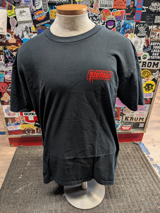 Slappy x Heroin - Curb Killer shirt (black)