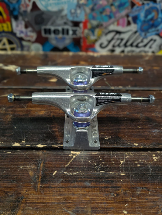 Thunder - Inverted Polished trucks (silver) 8.25"