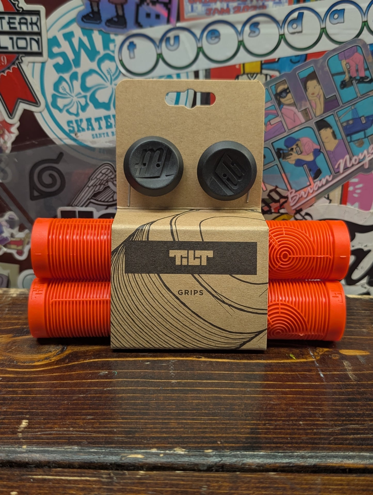 Tilt - Metra grips (red)