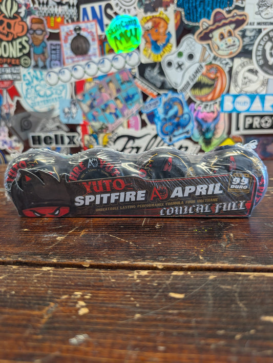 Spitfire x April - Yuto Formula Four Conical wheels 99a 53mm