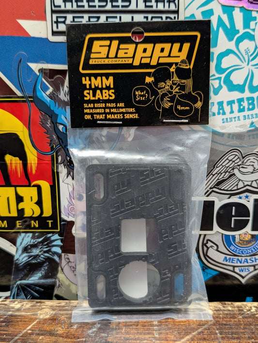 Slappy - Slabs 4mm (black)