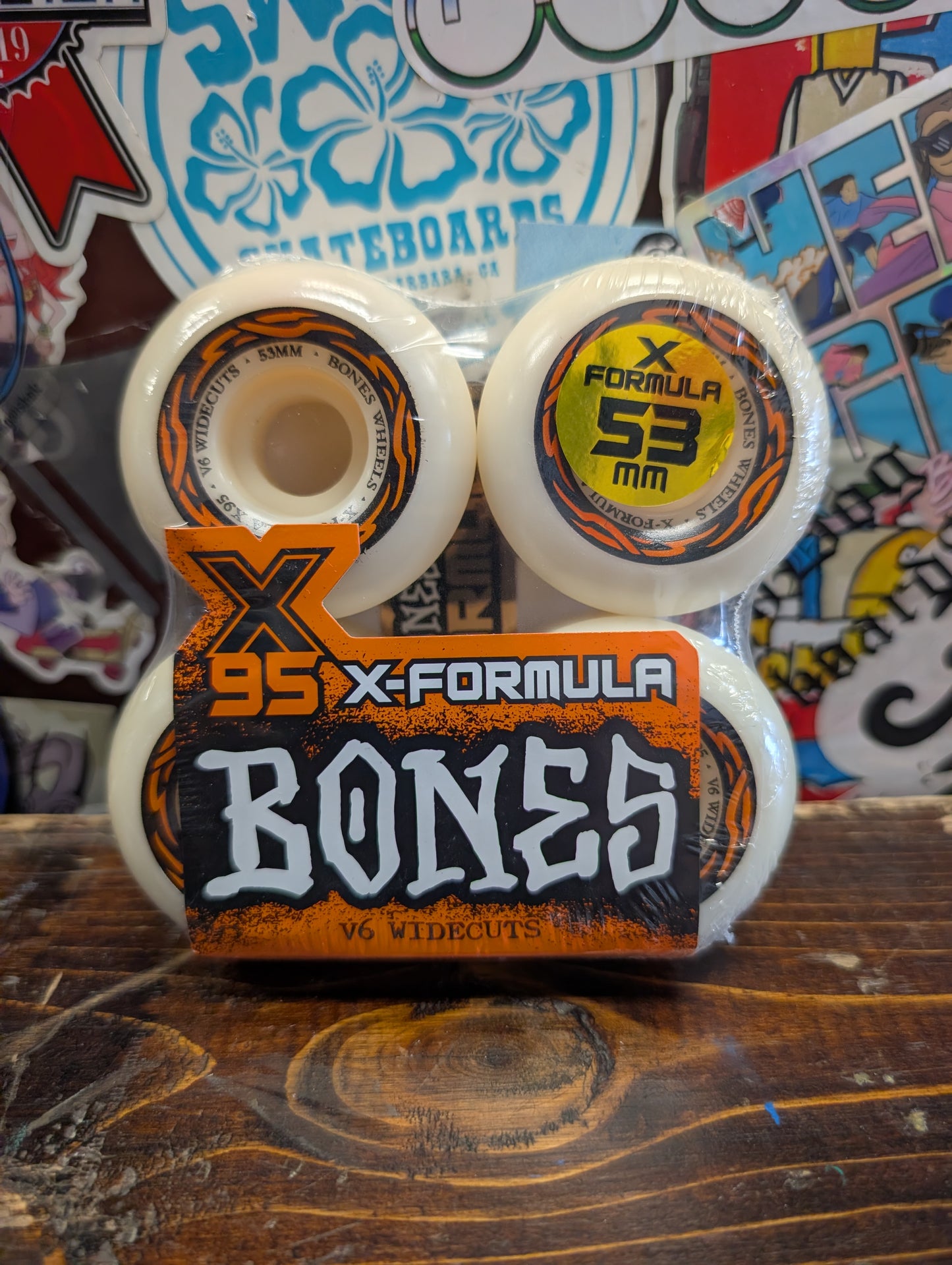 Bones - Widecut x95 wheels 53mm