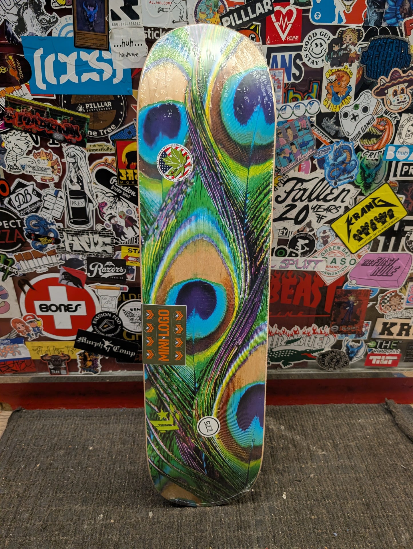 Mini Logo - Feather deck (7.75")