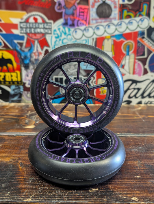 Triad - Conspiracy wheels (black/purple)