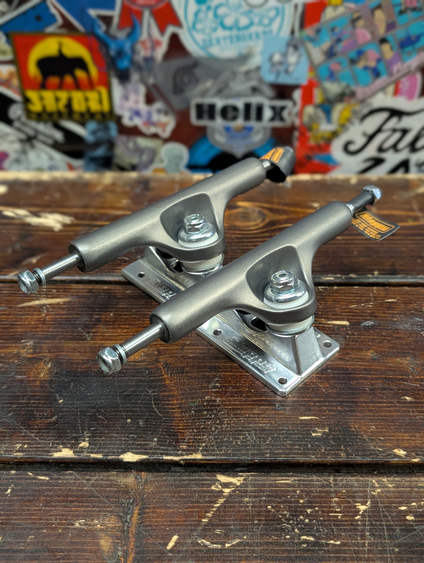 Slappy - ST1 Hollow Light trucks (gunmetal/raw)