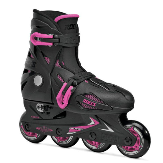 Roces ORLANDO III Inline Skates - Black Pink