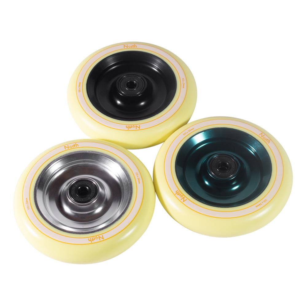 North Scooters Fullcore Wheels - 24mm - Pair