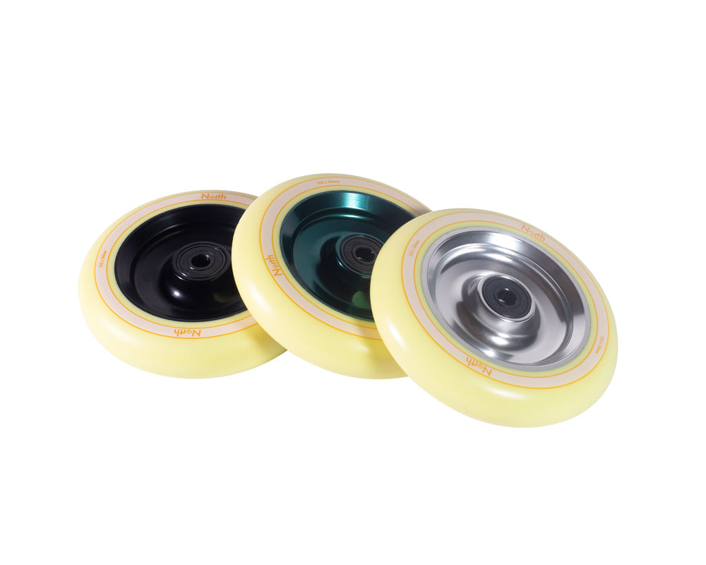 North Scooters Fullcore Wheels - 24mm - Pair