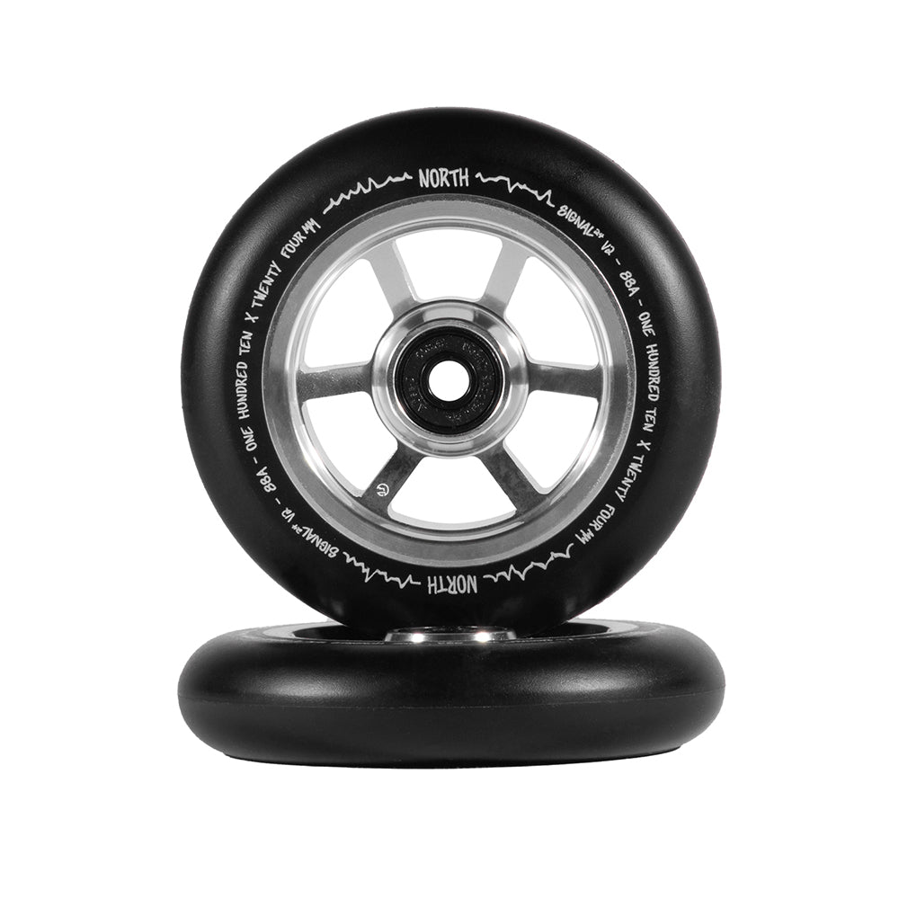 North Scooters Signal Wheels V2 2023 – 110 x 24mm - Pair
