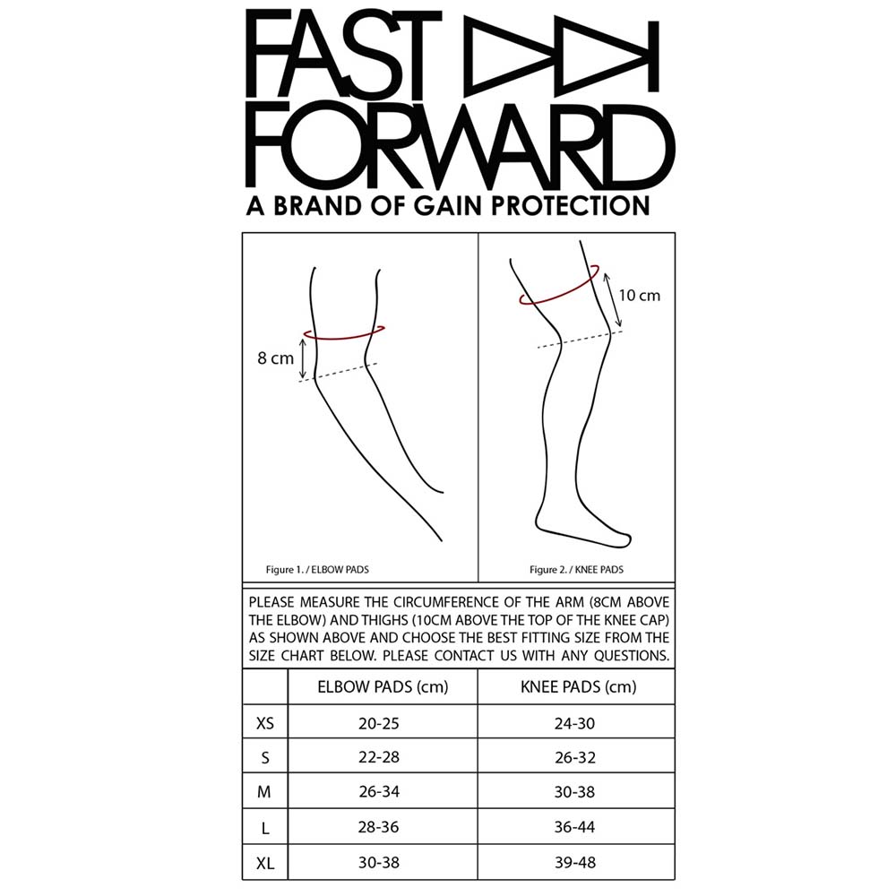 Fast Forward Rookie Knee and Elbow Pad Set